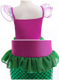 Children's Mermaid Cosplay Costume Girls' Role Play Costume Carnival Halloween Birthday Party Costume Summer Princess Dress