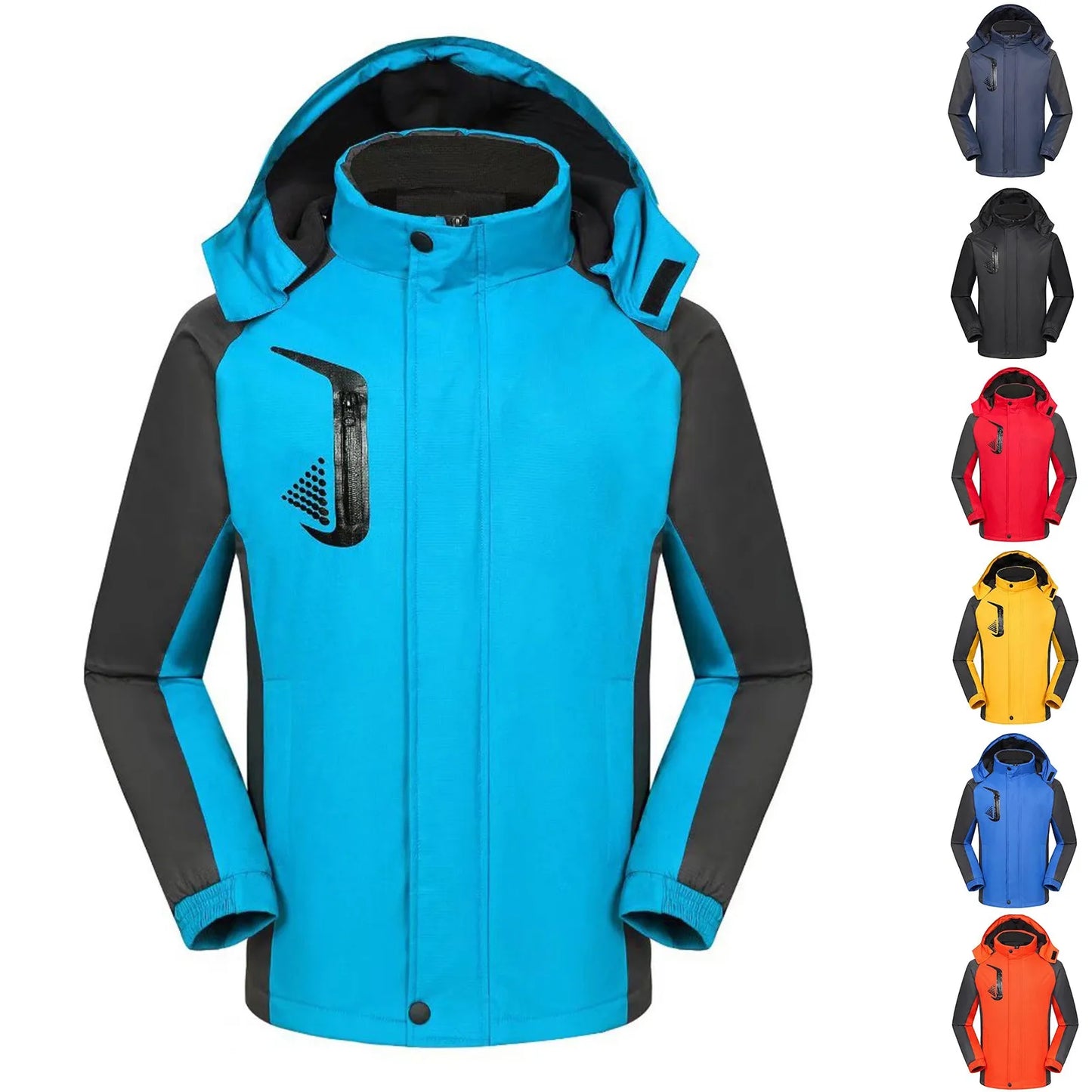 Winter Coat For Women Ski Jacket Warm Winter Snow Coat Mountain Windbreaker Hooded Raincoat Jacket Outdoor Windproof Jacket Mont