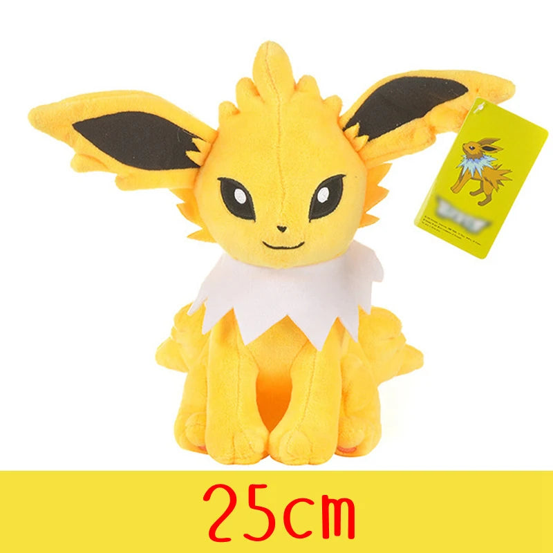 Peluche de Pokémon de alta calidad con etiqueta, dibujo animado de Pikachu, Charmander, Squirtle, Bulbasaur, muñeco de peluche, regalo para niños.