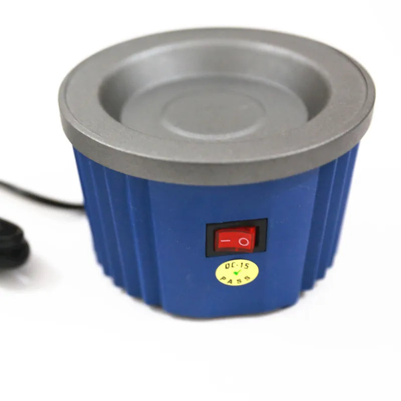 Alta qualidade queratina cola pote, Fogão de cola com temperatura constante, Pré-ligado queratina extensão do cabelo e cola grânulos, 100W