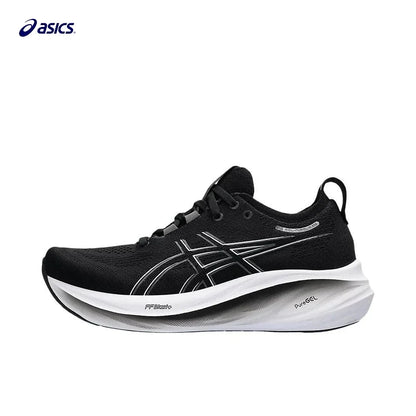 Zapatillas de running originales Asics Nimbus 26 para hombre, de caña baja, con amortiguación, para exteriores, antideslizantes y transpirables.