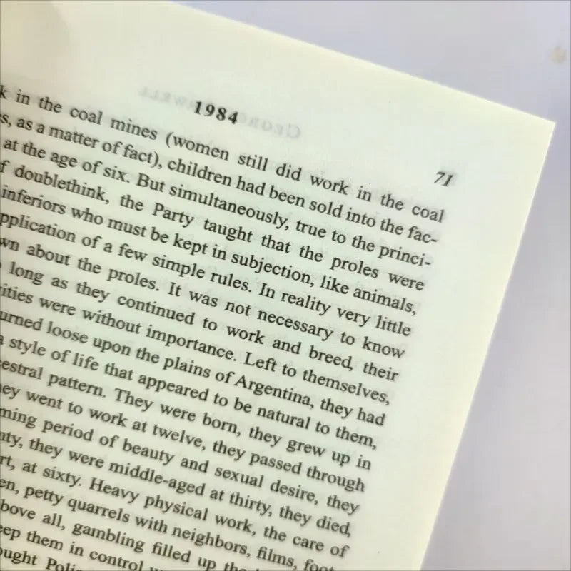 1984 English George Orwell Author Of Modern And Contemporary World Literature Famous Novels Books