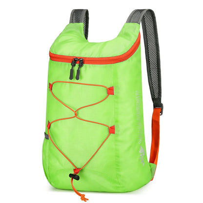 10L Foldable Portable Backpack Splashproof Folding Mountaineering Bag Ultralight Travel Daypack Bag Sports Daypack for Men Women