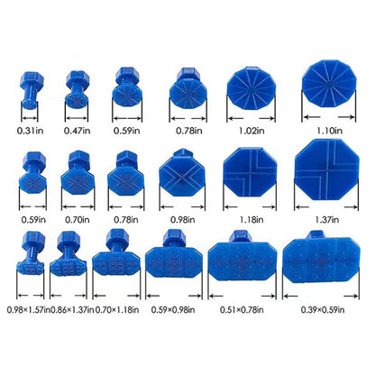 Pestañas adhesivas azules universales, kit de herramientas para reparación de automóviles, removedor de abolladuras sin pintura 