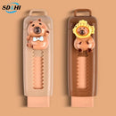 Kawaii Push Pull Capybara Eraser Soft School Supplies Clean Mess Free Stationary Office Student Rubber Eraser For Kids Gift