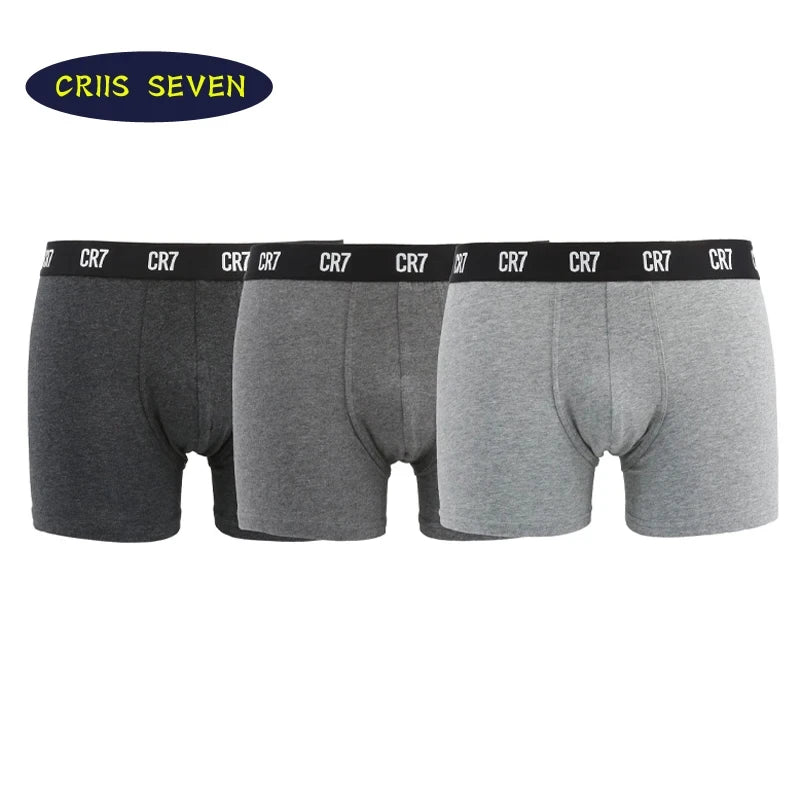CRIIS SEVEN 7 Mens Sports Underwear Men's Boxers Underpants Shorts Fitness Man Panties Lingerie Brand Underwear Cotton M-2XL