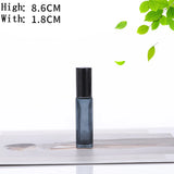 5ml/10ml Gradient Color Perfume Bottle Square Glass Spray Bottle Travel Portable Sample Fragrance Atomizer Refillable Container