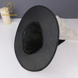 1Pc Halloween Black Witches Hat Cap Hanging Witches Hats Costume Accessory For Halloween Party Cosplay Favor Role Play