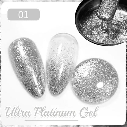 7.5ML Super Shiny Ruby Red Cat Magnetic Gel Nail Polish Wine Red Cat Eye Gel Soak Off Semi-Permanent Nail Varnish For Manicure