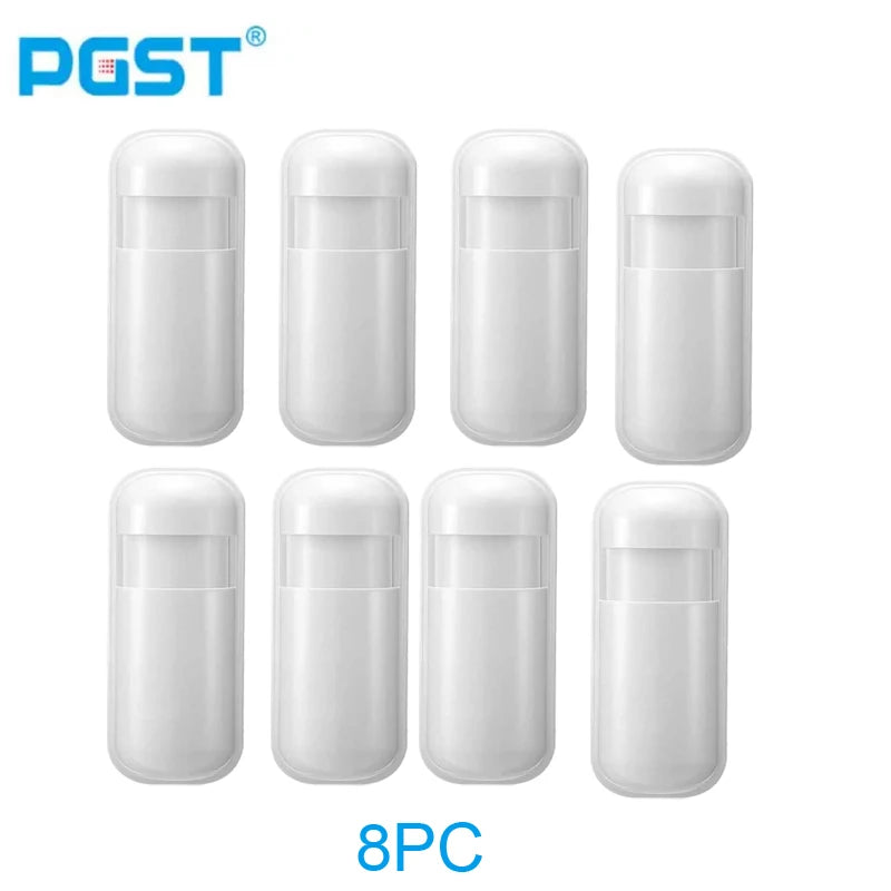 PGST-92R Home wireless motion sensor, 433MHz miniature infrared PIR detector, independent alarm, 433MHz, suitable for GP-103 107