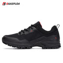 Baasploa Men's Anti-Skid and Wear-Resistant Hiking Travel Shoes Fashion Waterproof Outdoor Sneaker Comfortable Male Sport Shoes