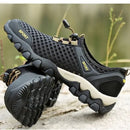 Summer fashion breathable mesh shoes Men's casual tennis sneakers Men's non-slip hiking shoes Men's hiking shoes
