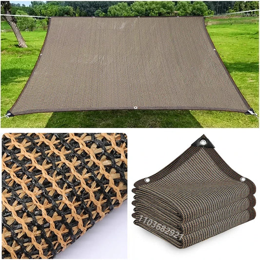 Multiple color outdoor garden sunshade net, patio sunshade net, camping sunshade net, UV protection, HDPE sunshade cloth, sun