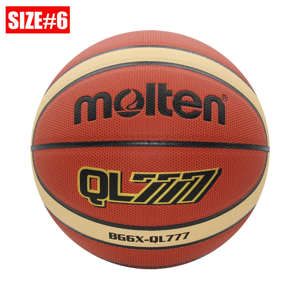 2025 Molten Basketball Official Size 7/6/5 PU Material Indoor Outdoor Men Ball Training Match Game Team Original Baloncesto
