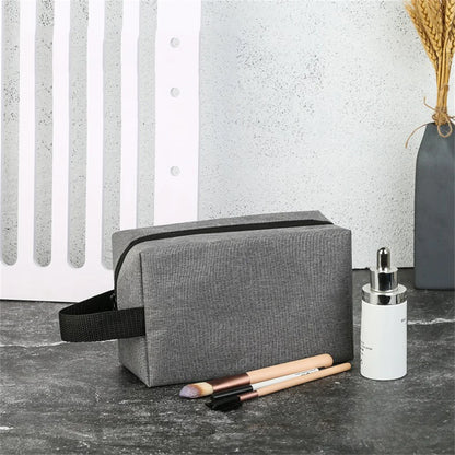 1Pcs Waterproof Oxford Cloth Makeup Bag Men Travel Cosmetic Organizer Toiletries Bag Korean Cosmetics Bag Ladies Makeup Pouch