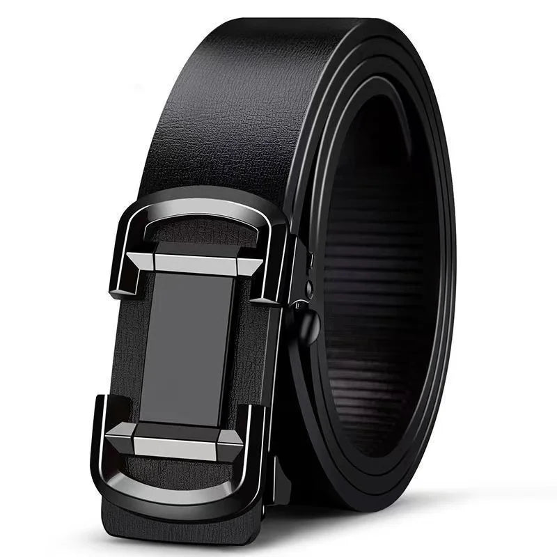 Cinturones de marca famosa para hombre, cinturones de cuero genuino de lujo de calidad, correa de metal con hebilla automática.