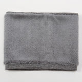 Bufanda cálida de invierno 2023 para mujer, de punto, con anillos de felpa, lisa, para hombre y mujer.