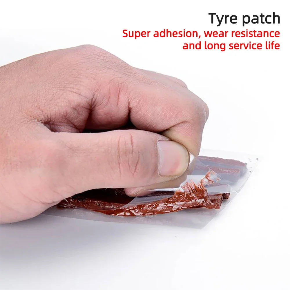 New Car Tire Repair Kit Puncture Plug Tools Tyre Puncture Emergency for Universal Tire Strips Stiring Glue Repair Tool Kit