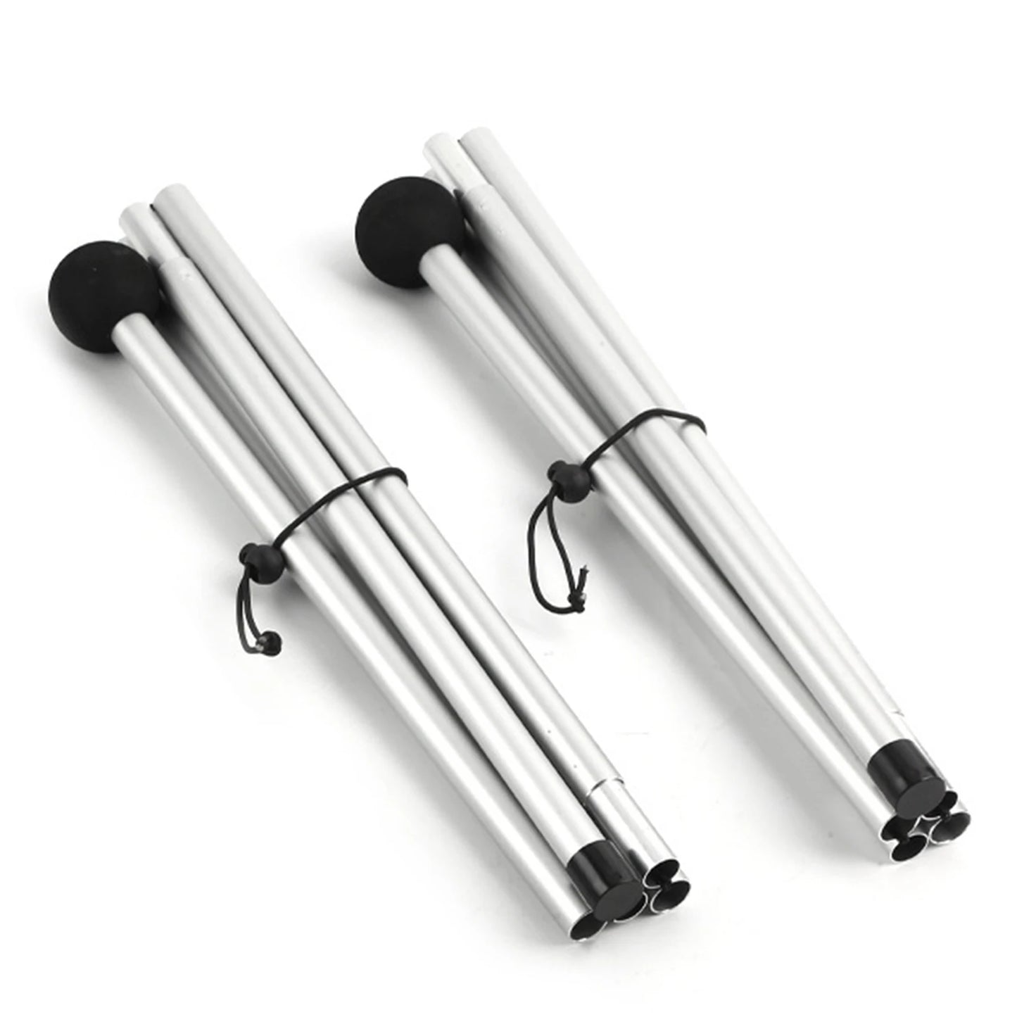 Camping Tent Rods Lightweight Tarp Pole Adjustable Shelter Awning Support Pole Foldable Beach Tents Replacement Poles Rain Rod