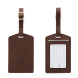 Fashionable new PU luggage tag, boarding pass for overseas travel, luggage tag, anti-loss name card, luggage tag