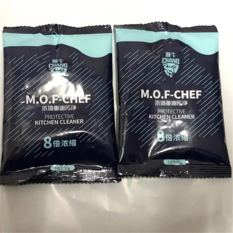 Rede concentrada da remoção da mancha do óleo pesado, cozinha, capa, forte, agente da limpeza, 50g