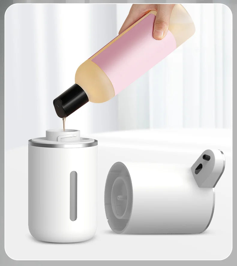 380ML Touchless IPX5 Waterproof 4-Gears Adjustable Foam/Gels Automatic Sense Soap Dispenser Electric Hand Dish Washing Machine