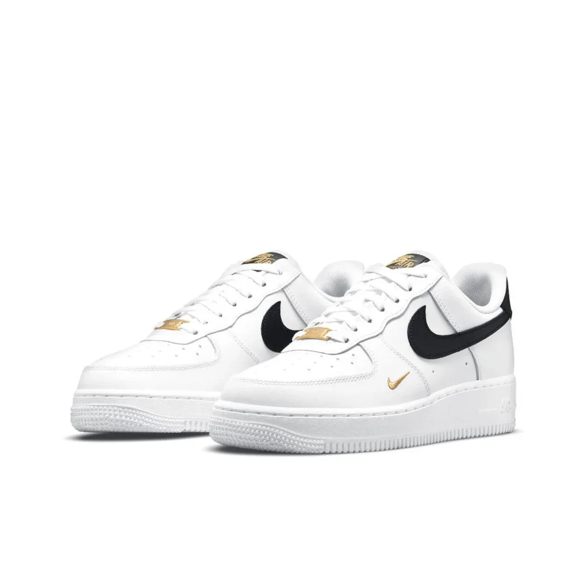 Shorts Nike Air Force 1 07 de cuero neutro estilo retro de caña baja