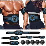 EMS Belt Massage Set Abdominal Fitness Device Intelligent Belt Full Body Muscle Stimulation Trainer USB Charging Version