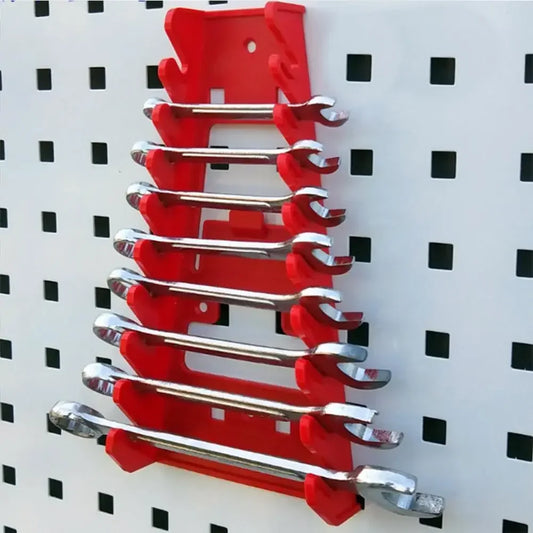 Organizador de llaves de plástico para pared, bandeja para llaves, soporte para llaves estándar, soporte para llaves para el hogar
