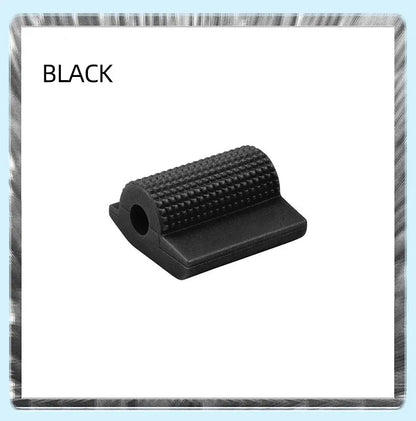 1pc Motorcycle Shift Gear Lever Anti-skid Pedal Rubber Cover Shoe Protector Foot Peg Toe Gel  Motorcycle Rain Boots Accessories