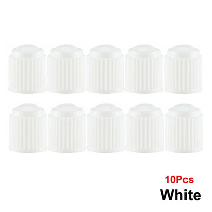 AUTCOAT-Tire Stem Valve Caps, Plastic Valve Caps, Universal Stem Covers for Cars, SUVs, Bike &amp; Bicycle, Trucks, Motorcycles 