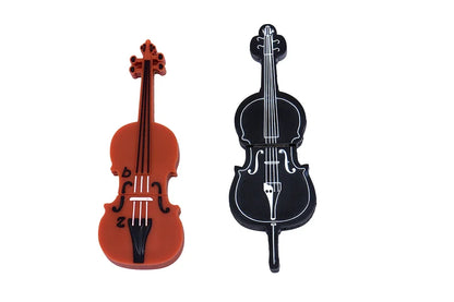JASTER - Memoria USB de 64 GB con diseño de instrumento musical, diseño de guitarra, violín y violín, resistente al agua, 16 GB y 8 GB