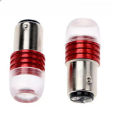 1/2pcs Strobe Car Turn Signal Light Motorcycle Tail Brake Light Flashing Lamp LED Warning Light Bulb Red Blinker Rear Taillight