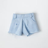 Blythe Clothing Fashion Vest Tops Denim Shorts Casual Pants Belt Multicolor for Licca Azones Ob22 24 Ker YMY Doll Accessories