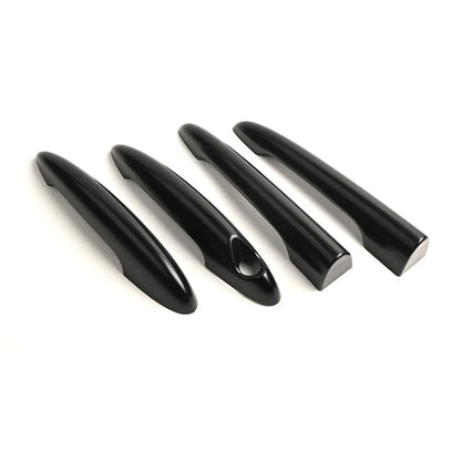 Black For Mini Cooper One D S JCW R55 Clubman 4Doors 2007-2014  Door Handle Covers Stickers Car-Styling Exterior Accessories