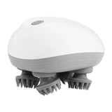 Cabeça do couro cabeludo massageador de cabelo elétrico cuidados de saúde antiestresse relaxar massagem corporal profunda saude tecido evitar massagem corporal mini couro cabeludo