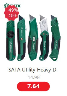 SATA american brand nut adjustable wrench universal mini small big spanner wrench adjustable head jaw repair tool wrench car