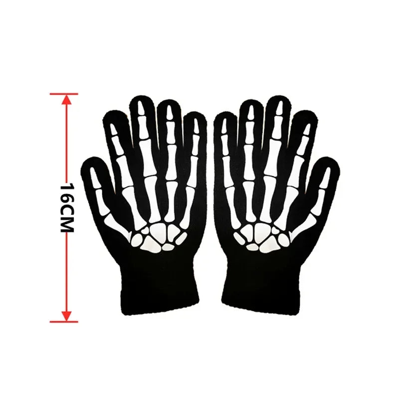 Halloween niños ojos rojos con capa con capucha y guadaña accesorios aterrador Grim Reaper niños máscara guantes disfraz Pascua Rave Robe