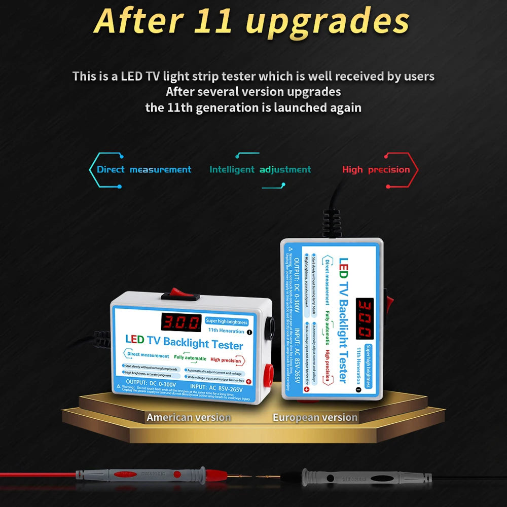 LED Lamp TV Backlight Tester Multipurpose LED Strips Beads Test Tool Measurement Instruments for LED Light