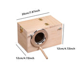 High Quality Wooden Bird Cage Nesting Box Breeding Hatching Nest for Parakeet Budgies Cockatiel Finch Lovebird Parrot Birdhouse
