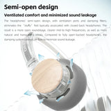 FIIO EH11 On-Ear Bluetooth Headphones, Powerful Bass & LDAC Hi-Res Audio, Lightweight Retro Design, 30H Battery, Dual Device & A