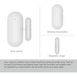 PGST door sensor, smart home door and window security detection, door opening alarm, 433MHz door detector, used to detect