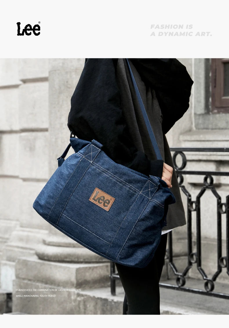 LEE Casual Weekends Overnight Luggage Travel Bag Women Men Waterproof Dry Wet Pockets Duffle Bag Unisex Sport Fitness Gym Bag
