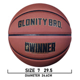 Size 5/6/7 Composite Leather Non-slip Basketball For In&Outdoor Soft Touch And Enhanced Durability Team Training Ball Black-Gold