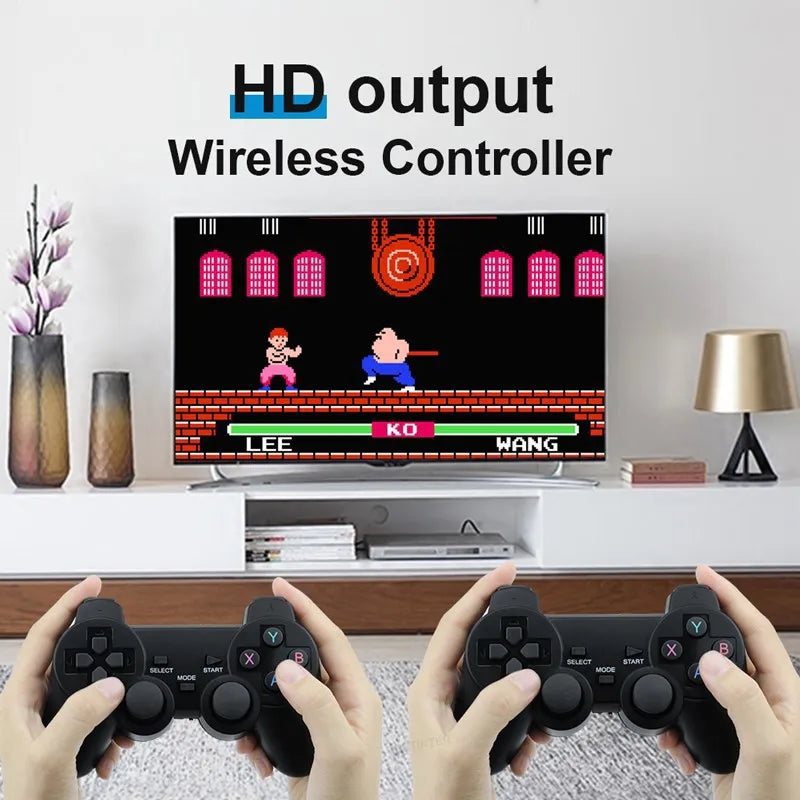 Consola de videojuegos M8 4K con 20.000 juegos integrados, mando inalámbrico, retro, portátil, para PS1, envío directo
