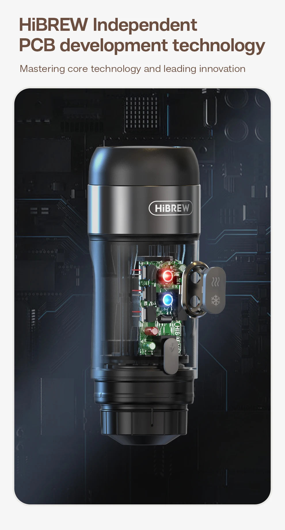 HiBREW Portable Coffee Machine for Car & Home, DC12V Espresso Coffee Maker Fit Nespresso Dolce Pod Capsule Coffee Powder H4A
