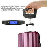 Digital Luggage Scale Electronic Portable Suitcase Travel Weighs With Backlight Electronic Travel Hanging Scales