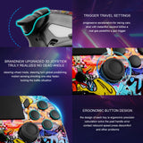 GAMINJA P47 Wireless Bluetooth Controller Gamepad With 6-axis Gyroscope PC Joystick touchpad Dual Vibration For PS4 PC Wins 7 8
