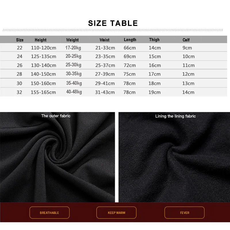 Kids Fleece Running Tights Hiking Pants Children Boy Girl Basketball Football Soccer Fitness Exercise Sport Velvet Legging A726