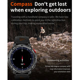 Novo Smartwatch T-Rex3 Pro 2026 – Bateria de 1100mAh, GPS com rastreamento de rota, Resistência à água 5ATM, Monitoramento de esportes e corrida, Bússola, Estilo militar